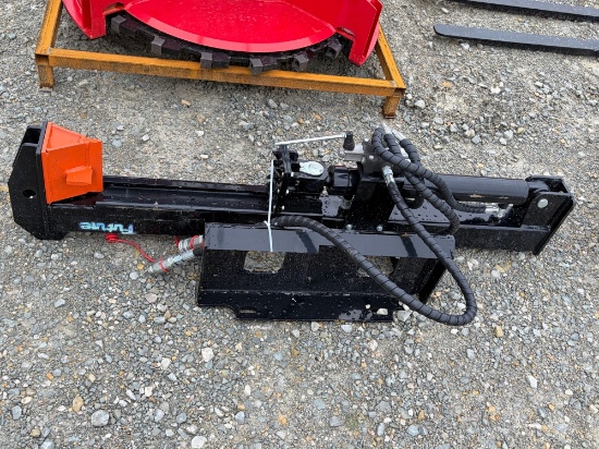 Mini Skid Steer Log Splitter
