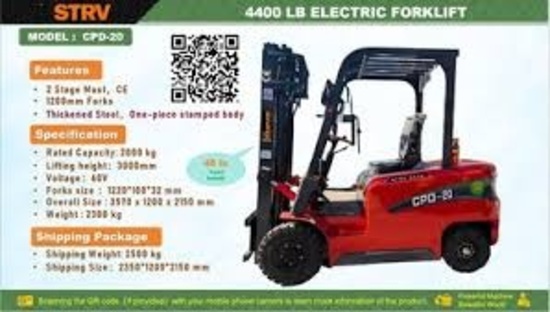 4400 Lbs All-Electric Forklift