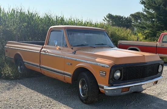 1971 Chevy C-10, Odometer Reads 83,345 Miles, Out of Southern Indiana, Bottom of Doors are Rusty, Tr