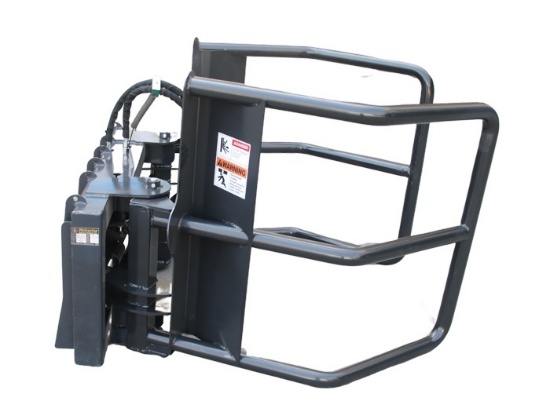 Wolverine Skid Steer Bale Squeeze Hydraulic Adjustable