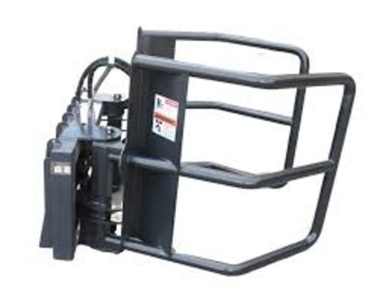Wolverine Skid Steer Bale Squeeze Hydraulic Adjustable