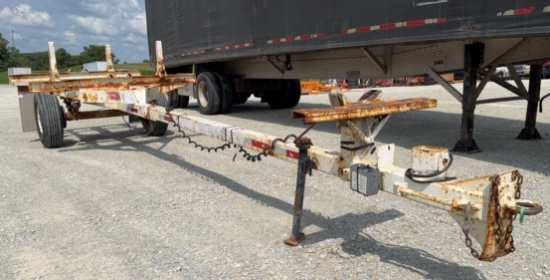 1982 Butler Pole Trailer, Single Axle, Has Title, VIN: 1BUP191051001038 - THIS TRAILER WILL HAVE A $