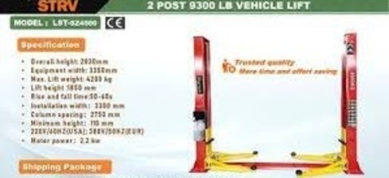 8800LBS Two Post Vehicle Lift