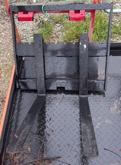 Mini Skid Steer Pallet Forks