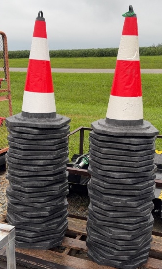 (50) Traffic Safety Cones