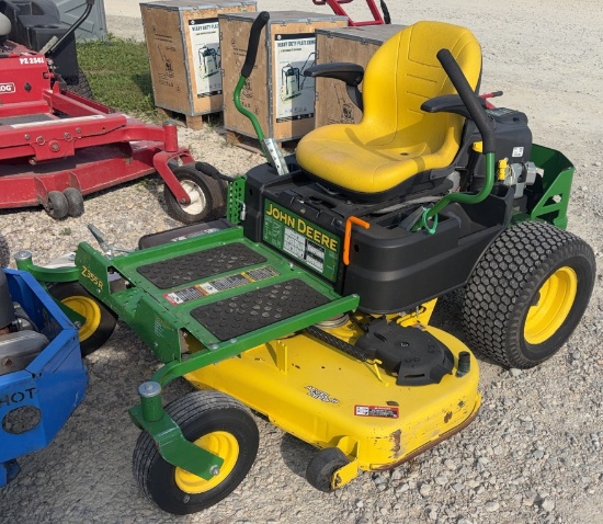 John Deere Z 355R 22hp 48" Zero Turn Mower, 411 .3 Hours, Runs and Mows