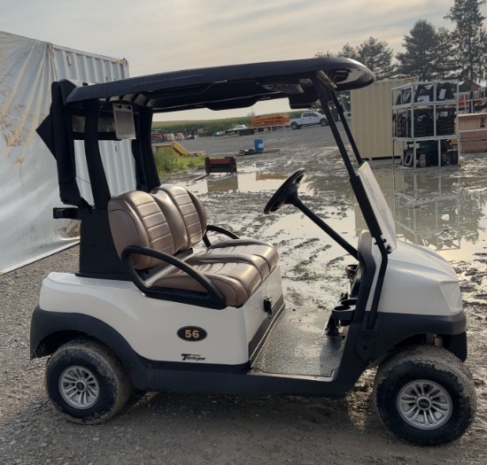 2020 Club Car Lithium Golf Cart, Premium Seats, Just in Off of Lease, Cashmere w/Black Top, Lithium