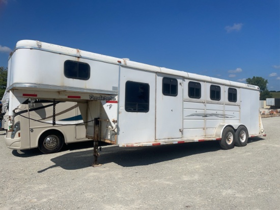 2005 M & M Ponderosa Horse Trailer, Has Title, VIN: 4D4PG24235C036676 - THIS TRAILER WILL HAVE A $25