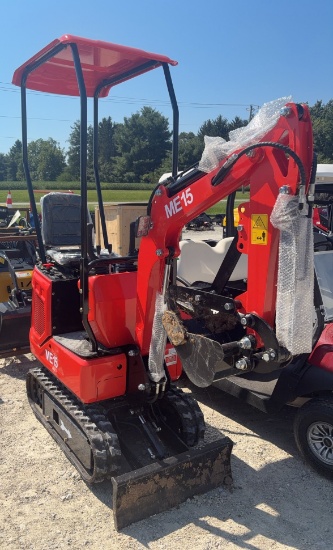 Mini Excavator, Model ME15
