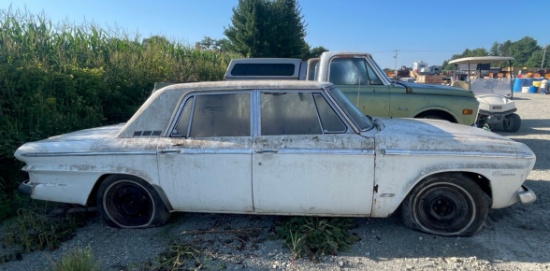 1960s Studebaker Classic Car, Non-Running, For Parts, No Key, NO TITLE