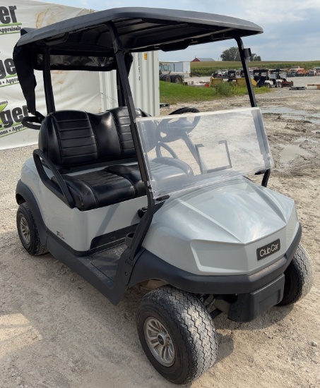 2021 Club Car Lithium Golf Cart, Premium Seats, Just in Off of Lease, Platinum w/Black Top, Lithium