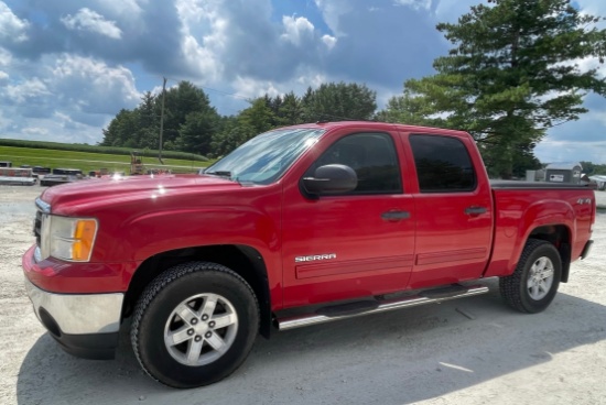 2011 GMC Sierra K1500, 4x4, Power Windows/Locks, Runs and Drives, 130,351 Miles, Has Title, VIN: 3GP