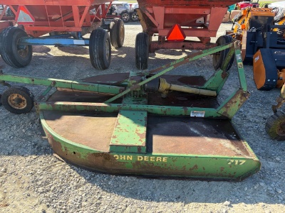 John Deere 717 Bush Hog, New Blade Included