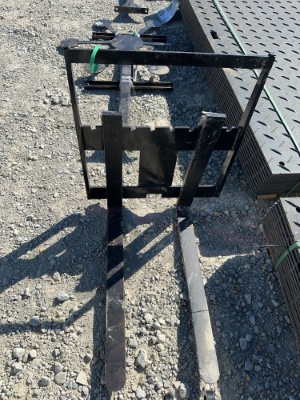 Crawler Excavator Forks, Fits 1-3 Ton Excavator