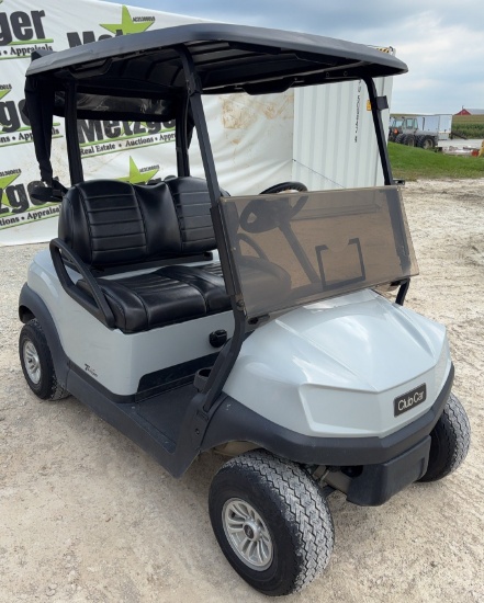 2021 Club Car Lithium Golf Cart, Premium Seats, Just in Off of Lease, Platinum w/Black Top, Lithium