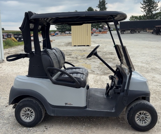 2021 Club Car Lithium Golf Cart, Premium Seats, Just in Off of Lease, Platinum w/Black Top, Lithium