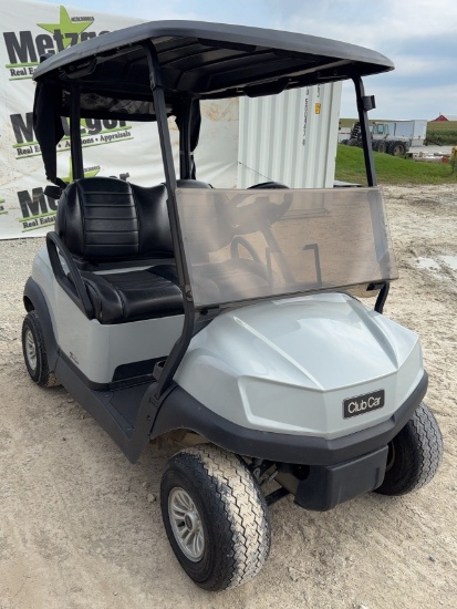 2021 Club Car Lithium Golf Cart, Premium Seats, Just in Off of Lease, Platinum w/Black Top, Lithium