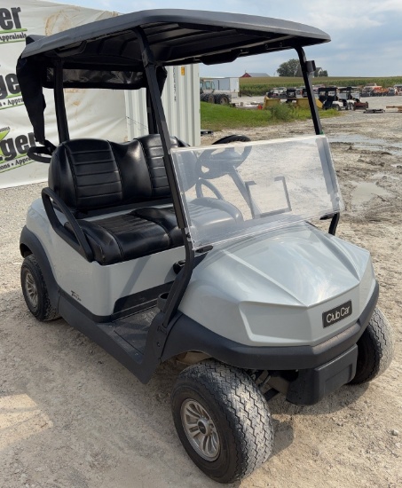 2021 Club Car Lithium Golf Cart, Premium Seats, Just in Off of Lease, Platinum w/Black Top, Lithium