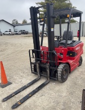 NEW Future Electric Hydraulic Forklift, Model D15, Wheelbase 65", 3,300lb Rated Load