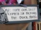 Case Boat Dock Signs