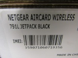 Netgear Aircards Wireless & 791L Jet Pack Black