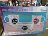 Dog & Mug Bowl Sets 4 Per Case