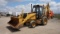 1994 Caterpillar 416B Tractor Loader Backhoe, SN:8ZK03772, 2wd, Cab, Extend