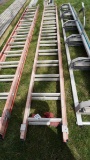 28' Fiberglass Ext. Ladder