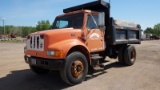 1995 International 4900 S/A Dump Truck, SN:1HTSDAAN4SH205714, DT466, 6 Spee