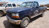 1995 Ford F250 Pickup, SN:1FTEF25Y1SLB92352, Gas, Auto, Air, 2wd, Long Bed.