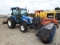 *2010 New Holland 4055 4x4 Broom Tractor, SN:Z90G12359, Cab/Air, Sweepster