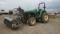 *2001 John Deere 4600 4x4 Broom Tractor, SN:4TNE84-JT46367354, Sweepster 7'