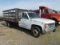 2000 Chevy 3500 S/A Flatbed Truck, SN:1GBJC34R6YF475008, V8 Gas, Auto, 12'
