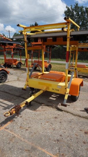 *2003 Solar Tech AB0515 Arrow Board, SN:4GM1A091031520155,  miles.