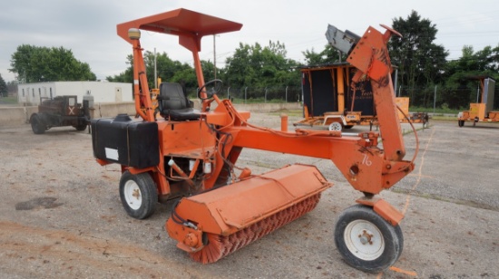 *Laymor 6HB Towbehind Sweeper, SN:23922, Kubota Diesel.