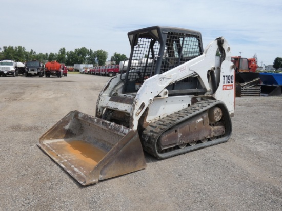 *Bobcat T190 Crawler Skidloader, SN:531617850, Aux Hyd, QT GP Bucket, 4643