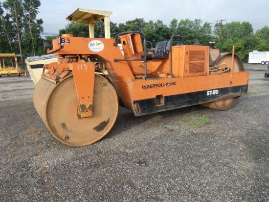 *Ingersoll Rand ST-80 Tandem Static Roller, SN:5135-DED, Cummins Diesel, 53