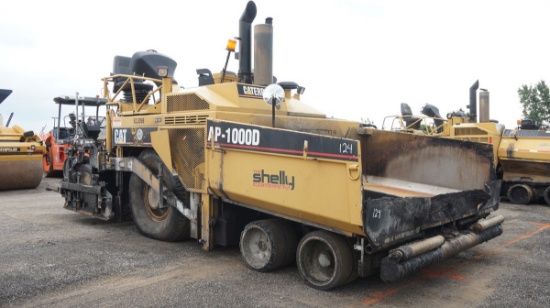 *2007 Caterpillar AP1000D RT Asphalt Paver, SN:EAD00189, Cat 10-20B Extenda