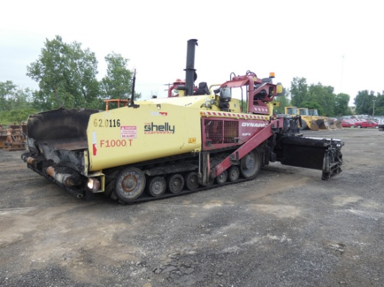 *2013 Dynapac F1000T Crawler Asphalt Paver, SN:10002100C0D007864, Cummins D