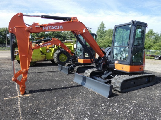 *UNUSED 2013 Hitachi ZX50USB-5 Mini Excavator, SN:280411, EROPS w/ Air, 4'6
