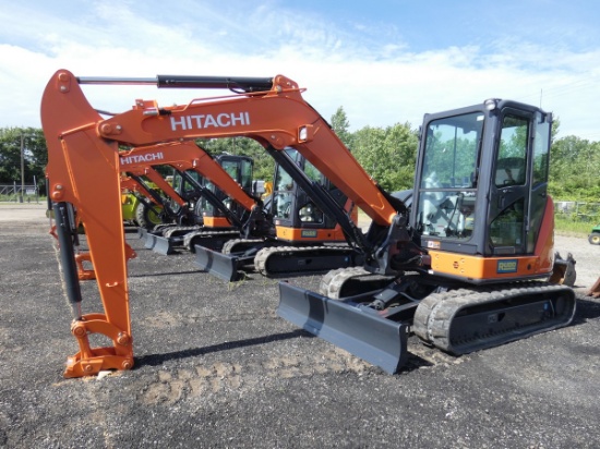 *UNUSED 2013 Hitachi ZX60USB-5 Midi Excavator, SN:285281, EROPS w/ Air, 6'1