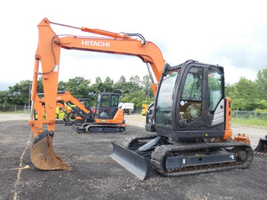 *2013 Hitachi ZX75US-5 Midi Excavator, SN:15049, EROPS w/ Air, 6'11'' Stick