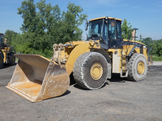 *2003 Caterpillar 980G-II Rubber Tired Loader, SN:0980GCAWH01045, EROPS w/