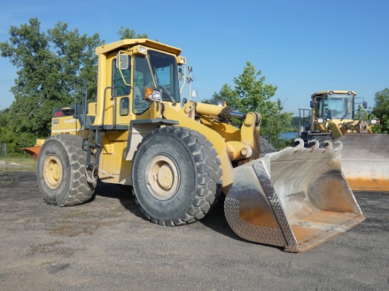 *1993 Komatsu WA420-1 Rubber Tired Loader, SN:20708, EROPS w/ Air, GP Bucke