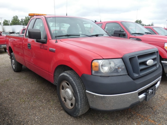 *2008 Ford F150 Ext Cab Pickup, SN:1FTRF12W18KD87347, Ext. Cab, Long Bed, 1