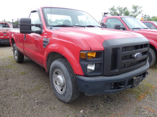 *2008 Ford F250 Pickup, SN:1FTNF20518ED93095, Std Cab, Long Bed, 181,002 mi