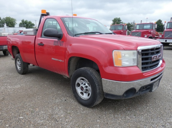*2007 GMC 2500 Pickup, SN:1GTHC24K57E533119, 232744 miles.