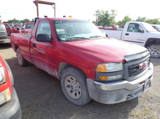 *2005 GMC 1500 Pickup, SN:1GTEC14X65Z253000, Std Cab, Long Bed, 177749 mile