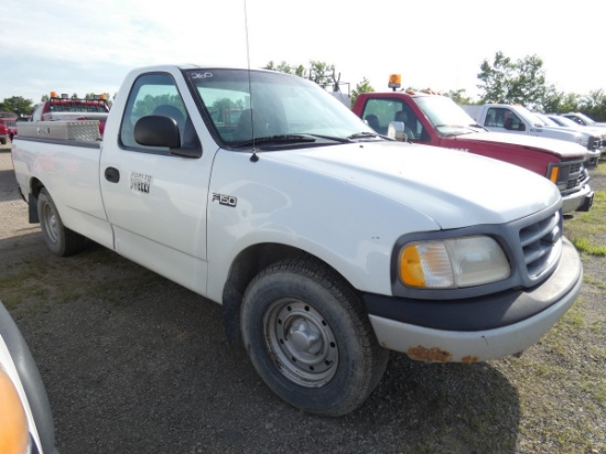 *2000 Ford F150 Pickup, SN:1FTZF1721YNC11127, Std Cab, Long Bed, Gas, Auto,