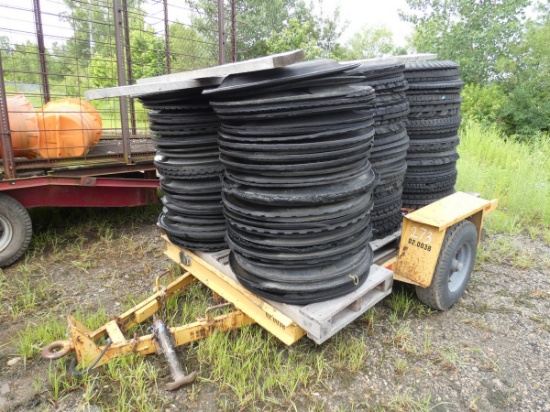 Tag Trailer, w/ Barrel Bases